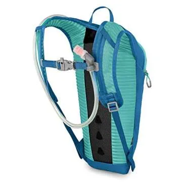 Osprey Moki 1.5L Kids' Biking Backpack with Hydraulics Reservoir, Sparrow Blue