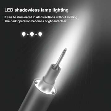 wowstick Lithium Precision Screwdriver wowstick 1F+ With LED Light And Magnetic Mat, Electric Screwd...