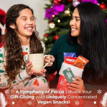 Vegan Snacks Stocking Stuffers for Christmas - Indulge Guilt-Free