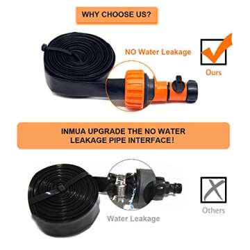 INMUA Trampoline Sprinkler for Cool Summer Fun