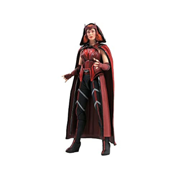 Diamond Select Toys Marvel Select: WandaVision Scarlet Witch Action Figure, Multicolor