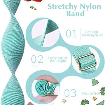 Stretchy Kids Apple Watch Bands - Colorful & Adjustable