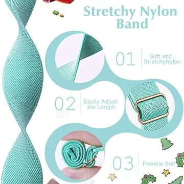 Stretchy Kids Apple Watch Bands - Colorful & Adjustable