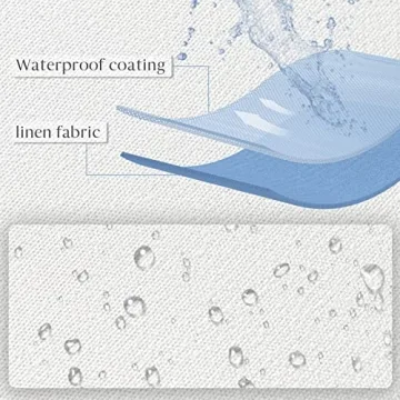 Ashler Waterproof Pillow Inserts Set of 4 for Outdoor Use