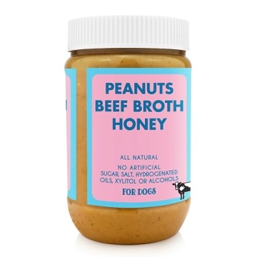 Natural Peanut Butter for Dogs USA Made Buddy Budder