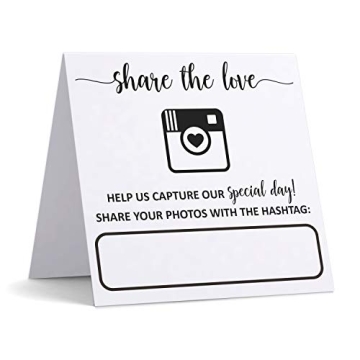 Quality Wedding Hashtag Signs for Memorable Celebrations
