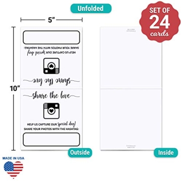 Quality Wedding Hashtag Signs for Memorable Celebrations