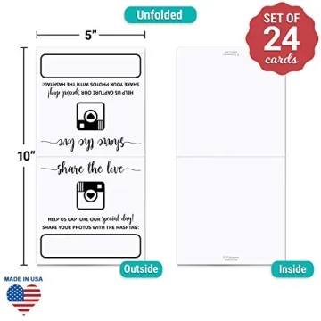 Quality Wedding Hashtag Signs for Memorable Celebrations