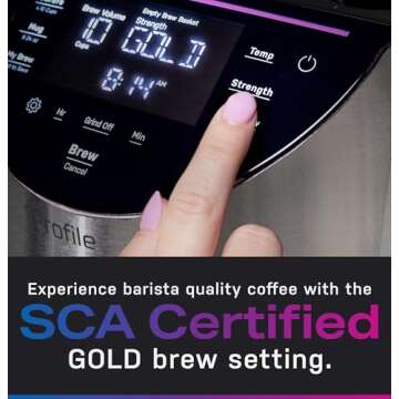 GE Profile Smart Grind & Brew Coffee Maker with Voice Control