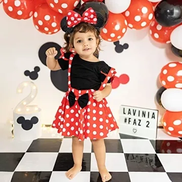 UNSPAZ Mouse Ears Headbands - Shiny Cosplay Accessory