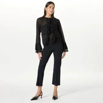 Stylish Women’s Sheer Ruffle Blouse for Every Occasion