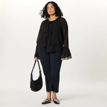 Stylish Women’s Sheer Ruffle Blouse for Every Occasion