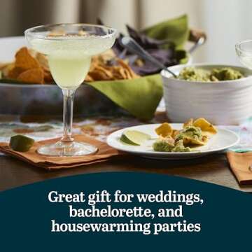 Libbey Margarita Glasses Set of 12 for Parties and Celebrations