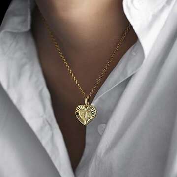 Stylish Trendsmax Gold Plated Initial A Necklace for Women