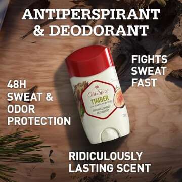 Old Spice Dry Feel Antiperspirant Deodorant for Men, 24/7 Freshness, 24/7 Sweat & Odor Protection, G...