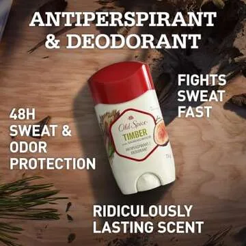 Old Spice Dry Feel Antiperspirant Deodorant for Men, 24/7 Freshness, 24/7 Sweat & Odor Protection, G...