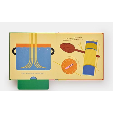 Spaghetti! Interactive Recipe Book for Kids Fun Cooking