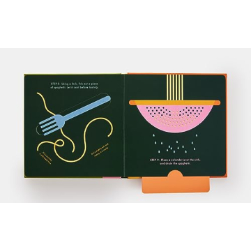 Spaghetti! Interactive Recipe Book for Kids Fun Cooking