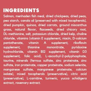 Lucy Pet Formulas for Life Salmon, Pumpkin, & Quinoa Dry Dog Food, All Life Stages, Digestive Health, Sensitive Stomach & Skin, 4.5lb bag