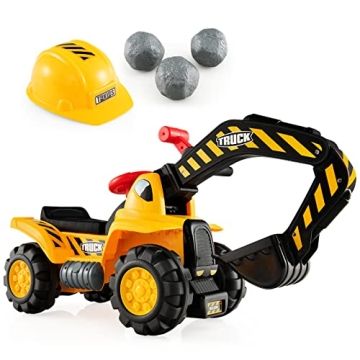 Costzon Ride-On Excavator for Kids: Safe, Fun & Educational