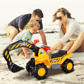 Costzon Ride-On Excavator for Kids: Safe, Fun & Educational