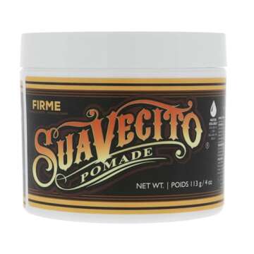Suavecito Pomade Firme (Strong) Hold 4 Oz, 1 Pack - Strong Hold Hair Pomade For Men - Medium Shine W...