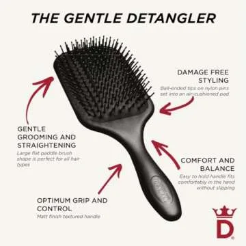 Denman Paddle Cushion Hair Brush for Every Hair Type