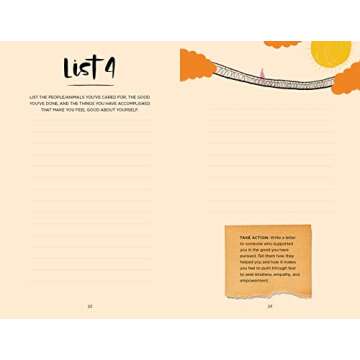 52 Lists for Bravery: Journal for Courage and Resilience