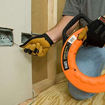 Klein Tools 56005 Fish Tape for Seamless Wiring Tasks