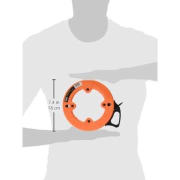 Klein Tools 56005 Fish Tape for Seamless Wiring Tasks