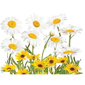 Tervis White Daisies Made in USA Double Walled Insulated Tumbler Travel Cup Keeps Drinks Cold & Hot,...