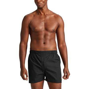 POLO Ralph Lauren Men's Classic Fit Cotton Woven Boxers 3-Pack, Bengal Stripe/Red, Stockton Plaid/Red, Black/Red-3 Pack, X-Large
