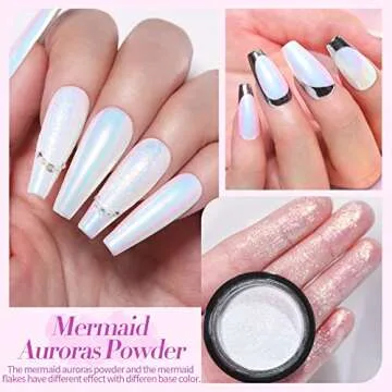 Born Pretty Chrome Powder Set for Stunning Nail Art