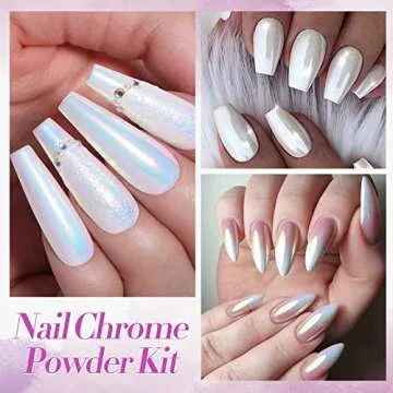 Born Pretty Chrome Powder Set for Stunning Nail Art
