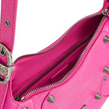 JW PEI Women's Tessa Shoulder Bag - Crushed Bright Pink