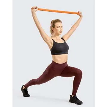 SYROKAN Front Adjustable Sports Bras for Women High Impact Wirefree Comfort No Bounce Support Workout Running Bra Black 40DD