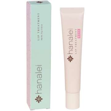 Hanalei Cruelty-Free & Paraben-Free Lip Treatment Balm to Soothe Dry Lips – Made with Kukui Oil, S...