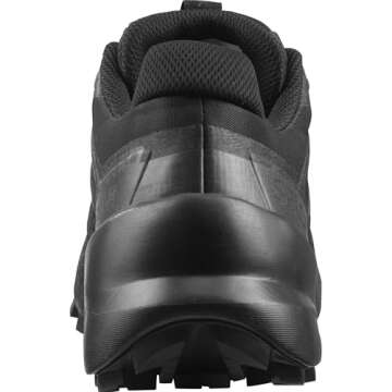 Salomon Women’s Speedcross 5 Trail Running Shoes - Black/Black/Phantom - 7.5