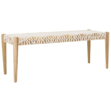 Stylish SAFAVIEH Bandelier Natural Teak Wood Bench
