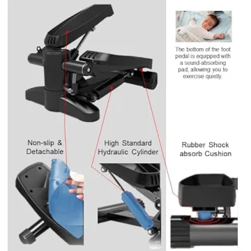 Afrann Mini Stepper for Home & Office Workouts