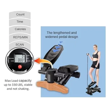 Afrann Mini Stepper for Home & Office Workouts
