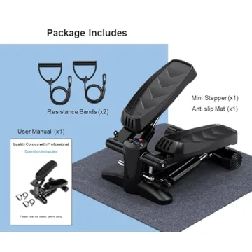 Afrann Mini Stepper for Home & Office Workouts