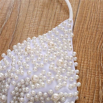 Olaimisord Sparkly Pearls Bikini Set Halter Swimwear
