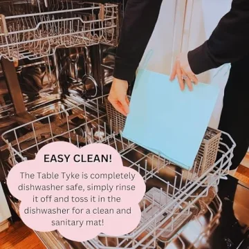 Table Tyke Silicone Placemat with Teething Edge Bumper