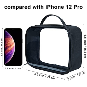 ANRUI 3 Pack TSA Approved Toiletry Bag - Travel Essentials