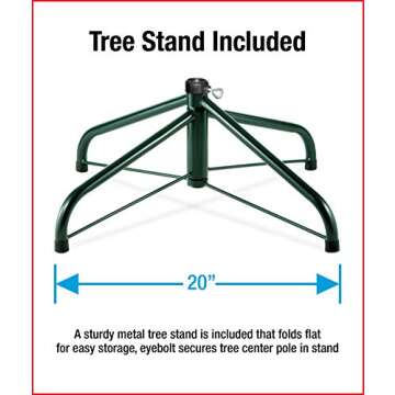 National Tree Company Artificial Christmas Tree, Silver Tinsel, Includes Stand, 7 feet