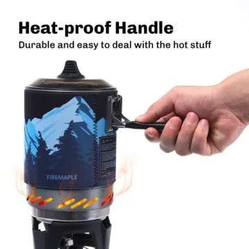 Fire-Maple Fixed Star X2 Backpacking and Camping Stove System Outdoor Propane Camp Cooking Gear Port...