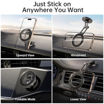 Syncwire Adjustable MagSafe Car Mount for All Smartphones
