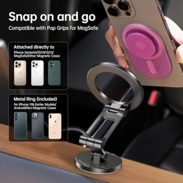 Syncwire Adjustable MagSafe Car Mount for All Smartphones