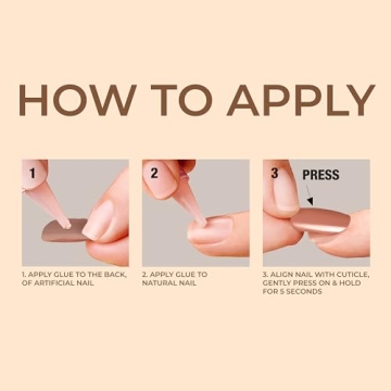 KISS TruNude Fake Nails Set - 28 Chip Proof Manicure